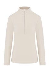 Swing out Sister Bonny  Fleece 1/4 Zip Bleached Sand