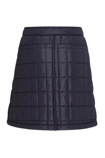 Swing out Sister Hypatia Winter Quilted Navy Skirt