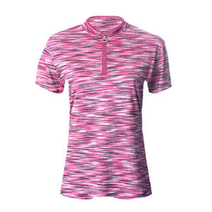 JRB Exclusive Short Sleeve Polo in Raspberry Crush