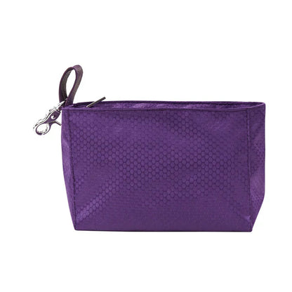 Lady Golfer Honeycomb Design Purple Golf Handbag