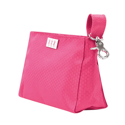 Lady Golfer Honeycomb Design Pink Golf Handbag