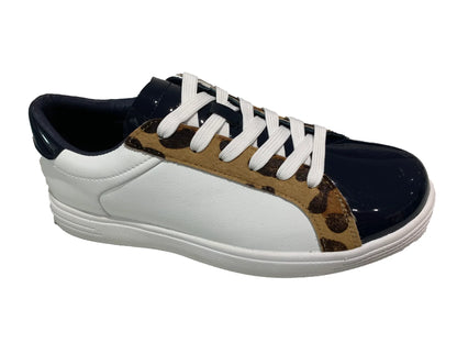 Navy & White Golf Shoes