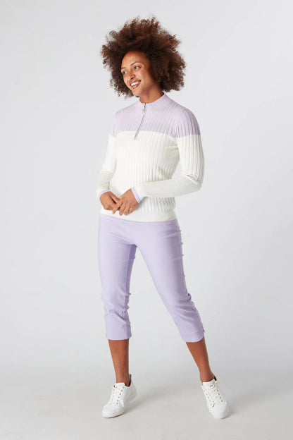 Swing Out Sister Ribbed Block colour Sweater