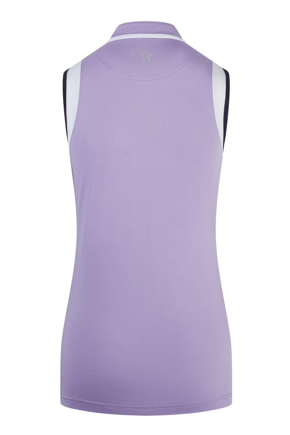 Swing Out Sister Alice Sleeveless Lavender Polo Top