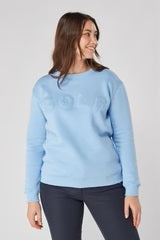 Catriona Sweatshirt in Chambray Blue