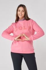 Catriona Sweatshirt in Neon Pink