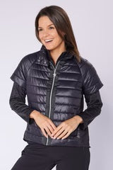 Jessica Active Jacket in Pearl Black