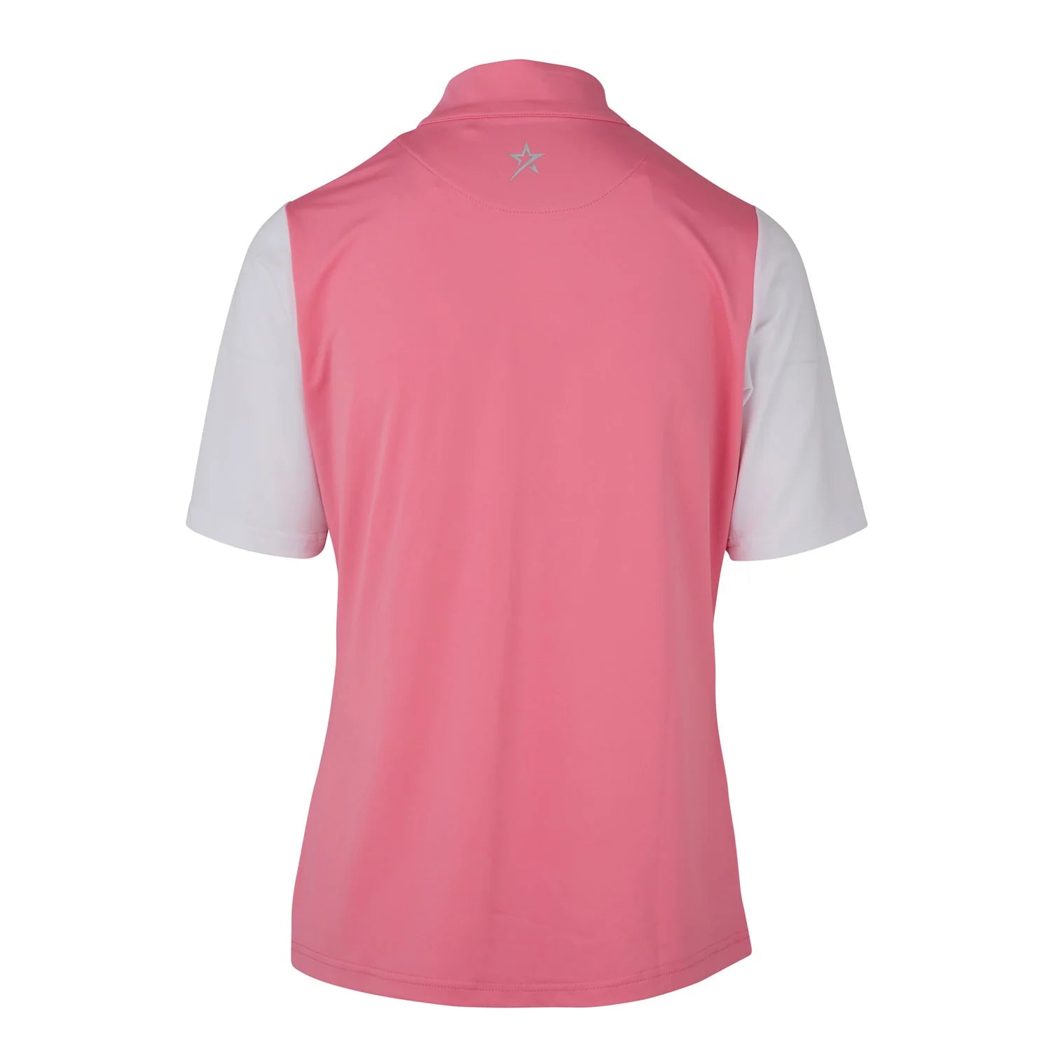 Swing Out Sister Pink Short Sleeve Polo Top