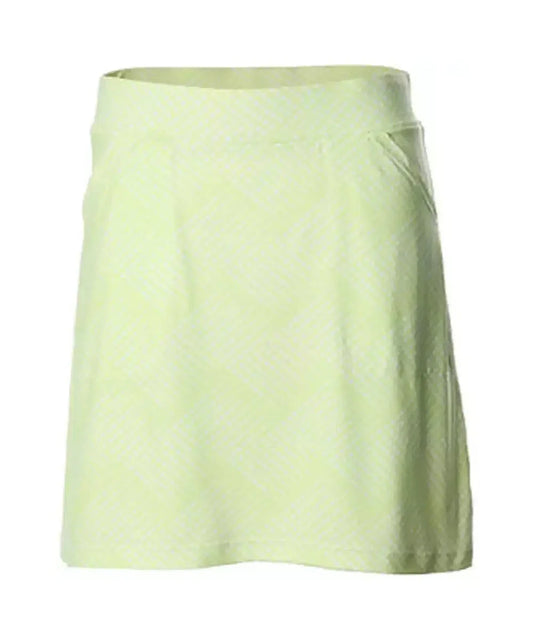 Ladies JRB Lime Green Pull On Skort